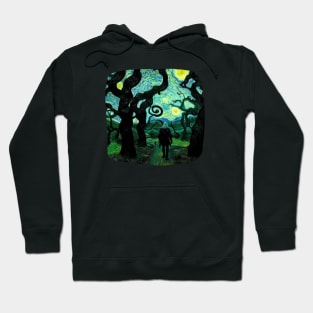 Monster Slayer by Van Gogh - Fantasy - Witcher Hoodie